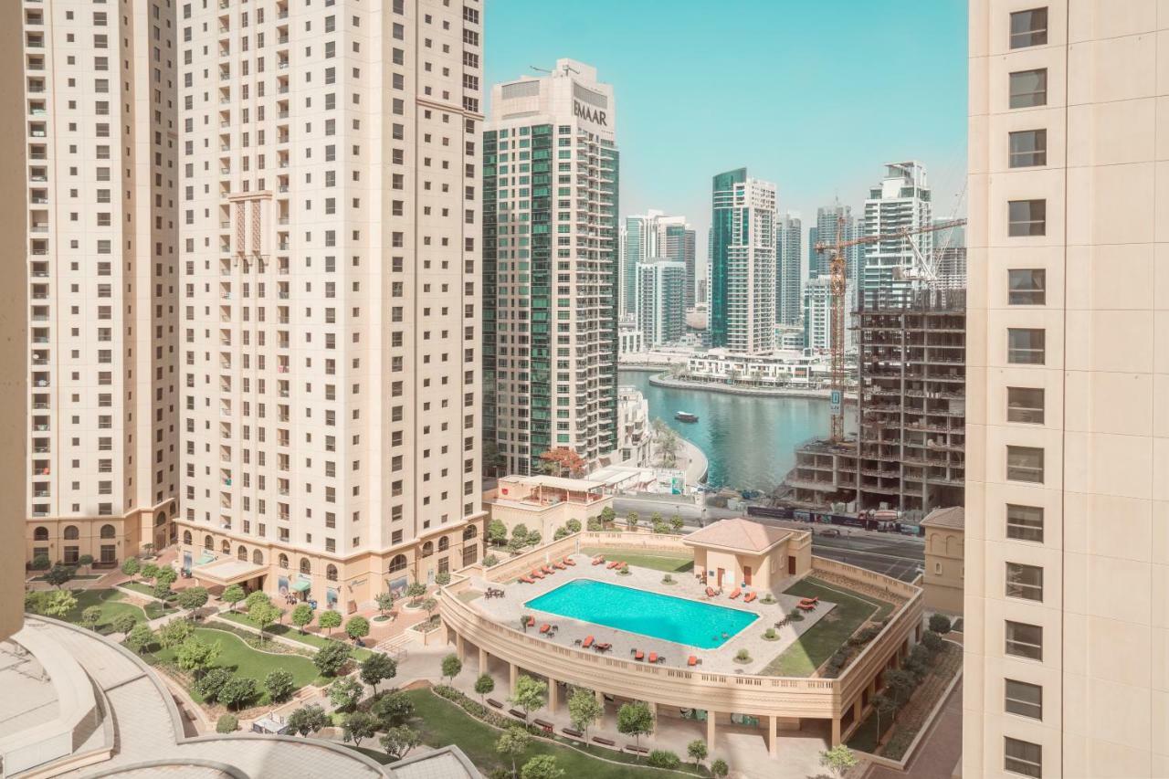 דובאי Luxury Casa - Elite Marina 1 Bedroom Apartment - Jbr Beach מראה חיצוני תמונה